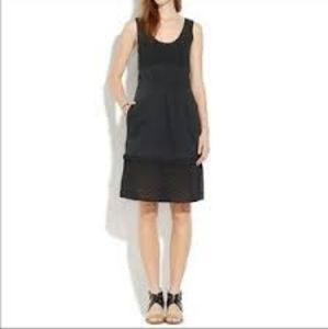 Madewell black cotton dress